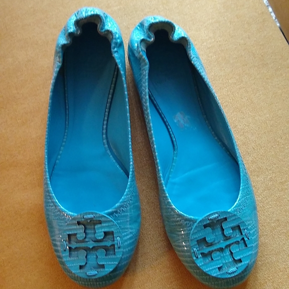 Tory Burch Reva flats RARE - Picture 6 of 8
